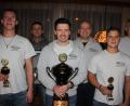 Bild: kro
Die Ehrung der Vereinsmeister und der langjährigen Mitglieder stand im Blickpunkt der Jahreshauptversammlung des Opel-Clubs Waldsassen. Von links Sven Weber, Stefan Bötzl, Josef Wührl, Martin Stich, Adrian Wührl und Markus Beinrucker.