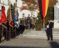 Bild: mmj
Bei seiner Ansprache vor dem Kriegerdenkmal rief Bürgermeister Manfred Dirscherl zu gegenseitigem Respekt und Akzeptanz auf.