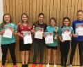Bild: gsr
Die erfolgreichen Spielerinnen. Unser Bild zeigt von links: Nele Philipp, Paulina Heindl, Emilia Sperrer, Emilia Schönfelder, Saskia Sacher und Antonia Schraml.