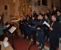 Bild: jr
„Grazie a Dio“ um Leiterin Michaela Burger, unterstützt von Christoph Habel am E-Piano, gab am Samstag in der Leonberger Pfarrkirche ein beeindruckendes Konzert.