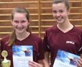 Bild: kga
Die Klardorfer Spielerinnen Hanna Grabinger (links) und Lea Winkler (rechts).