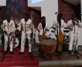 Bild: Kunz
Mit rhythmischen Klängen und Tänzen begeisterten die Musiker aus Uganda das Publikum.