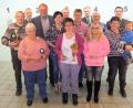 Bild: bö
Sie sind die Vereinsmeister und Pokalgewinner beim Schützenverein D’Lautrachtaler Ransbach: (von links) Gerold Sperl, Kunigunde Sperl, Matthias Sperl, zweiter Bürgermeister Manfred Braun, Helga Inzelsperger, Richard Finn, Tanja Sperl, Uwe Braun, Engelbert Lutter, Annette Finn, Siegmund Edenharder, Christa Finn und Christoph Finn.