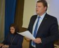 Bild: jr
2. Bürgermeister Stefan Grillmeier zog beim Rückblick auf die Veranstaltungen des Jahres ein positives Fazit. Mit im Bild Martina Rüth von der Stadtverwaltung.