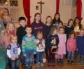 Bild: exb
Ins Programm des Adventssingens in Steinmühle bringt sich auch der Leonberger Kinderchor unter der Leitung von Michaela Teubner (links) ein.