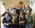 Bild: Kunz
Die erfolgreichen Angler des Fischereivereins Weiden mit Fischerkönigin Maria Schäfer (vorne, Zweite von rechts) und Jungfischerkönig Felix Koller (vorne Zweiter von links).