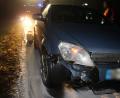 Bild: jma
Das Auto muss nach dem Zusammenstoß abgeschleppt werden.