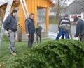 Bild: dob
Erstmals bekommen auch die Unterlinder einen eigenen Weihnachtsbaum.