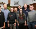 Bild: roh
Der geprüften und aktiven Rettungsschwimmer, von links Justin Hausknecht, Reinhard Zeitler, Bastian Münchmeier, Prüfer Norbert Tretter und technischer Leiter Johannes Mühlbauer, Marlene Münchmeier, Markus Kellner, Vorsitzender Markus Münchmeier.