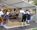Bild: pop
Drischldrescher am Marktfest in Schmidmühlen.