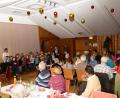 Bild: bey
Die Parksteiner Senioren feiern im Festsaal.