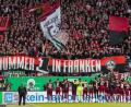 Bild: Daniel Karmann/dpa
Die Nürnberger Spieler bedanken sich bei den Fans. Bei den Weihnachtsfeiern der Anhänger sind aber oft keine Profis vor Ort. 	Bild: Daniel Karmann/dpa