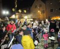 Bild: bij
Mit musikalischen Darbietungen stimmt der Musikzug beim Hirschauer Weihnachtsmarkt auf die Adventszeit ein.