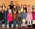 Bild: lep
Viele Mädchen und Buben sind momentan beim Kindersingkreis. Zusammen mit einigen Müttern gestalten sie den Familiengottesdienst am Vorabend zum ersten Advent.