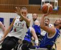 Bild: exb
Beim Auswärtsspieltag in Bamberg holten die Oberpfälzer Rollstuhlbasketballer zwei weitere klare Siege und bleiben mit 12:0 Punkten ohne Punktverlust.