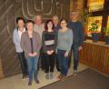 Bild: exb
Sie stehen auch künftig an der Spitze des 1. Akkordeonorchesters Waldsassen (von links): Michaela Döllinger, Andrea Reinkraut, 2. Vorsitzender Bernhard Reinkraut, Bianca Bindl, Konrad Döllinger, Katharina Mois und Vorsitzender Oskar Bindl.