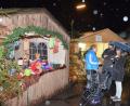 Bild: fz
Weihnachtliche Stimmung auch bei Regenwetter am Bechtsriether Weihnachtsmarkt.