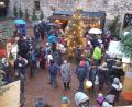 Bild: gi
Auch ohne Schnee konnten die Besucher den Weihnachtsmarkt im Innenhof des Schlosses genießen.