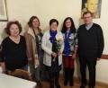 Bild: exb
Ehrungen bei der Jahreshauptversammlung des Frauenbunds Poppenreuth: Im Bild von links Bezirksleiterin Marlen Schnurbus, stellvertretende Diözesanvorsitzende Luise Fischer, Christa Köllner, Maria Zaus und Stadtpfarrer Bernd Philipp.