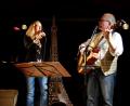 Bild: esa
Das "Duo d'Accord(s)", Isabelle Günther und Hervé Glatigny, gibt ein Konzert mit französischen Liedern im Bistrot Paris.
