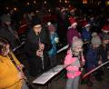Bild: kro
Die Nachwuchsgruppe der Großkonreuther Blaskapelle spielte weihnachtliche Lieder.