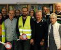 Bild: gf
Beim Adventsfrühstück der Schulweghelfer (von links): Franz Beyerlein, Elena Feix, Rosalia Wendl, Gabriele Papp, Uwe Aulinger, Waldemar Fuchs, Stefanie Hierl, Alex Krumrein, Nadine Turnhöfer, Gerhard Schmid, Marco Oswald, Rektorin Gunda Köstler und Dietmar Kraus.