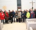 Bild: roh
Die Friedenfelser Messbesucher nach dem Dankgottesdienst in Johannisthal.