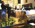 Bild: do
Strahlende Trompetenklänge, majestätisches Orgelspiel und wuchtige Pauken verwandeln die Stadtpfarrkirche in einen Musiktempel. Dem begeisterten Publikum bietet „Bavarian Brass“ ein grandioses Konzert unter anderem mit Eigenbearbeitungen von Werken bekannter Komponisten.