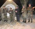 Bild: dl
Die Soldaten- und Reservisten beendeten das Jahr mit einer weihnachtlichen Andacht an der Dreifaltigkeitskapelle.