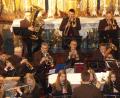 Bild: weu
Beim Adventskonzert erfüllten die mächtigen Klänge der Blaskapelle die Kirche St. Ulrich. Der Schnupferclub und der Musikverein stellten diese Veranstaltung gemeinsam auf die Beine.