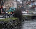 Bild: Hirsch
Die Ufermauer am Hammergraben in Fronberg ist beschädigt und muss repariert werden.