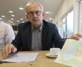 Bild: Hirsch
Bürgermeister Harald Bemmerl erläuterte die Maßnahmen zur Lenkung der Verkehrsführung und der Tourismusströme am Steinberger See.