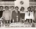 Bild: hai
Die „Grenzlandflieger" stehen seit fünf Jahrzehnten für gediegene Zucht und ausgezeichnete Wettflugleistungen. Das Bild zeigt die Sieger der Vereinsmeisterschaft 1975: Reinhard Schmidt, Heinz Kunnert, Erwin Scherm, Ernst Barth, Franz Steiner, Gerhard Busch, Hubert Fick, Anton Barth und Otto Fischer (von links).s).