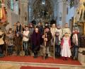 Bild: exb
Die Kinder sind voller Vorfreude auf das Krippenspiel am Heiligen Abend in der Leonberger Pfarrkirche.