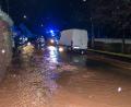 Bild: Feuerwehr Hirschau
Wasserrohrbruch in der Schönbrunner Straße in Hirschau.