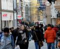 Bild: Stephan Huber
In der Amberger Georgenstraße war den ganzen Vormittag lang ganz schön was los.