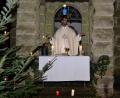 Bild: hcz
Pater Mejo Jose an der Kapelle an der "Heiligen Staude".