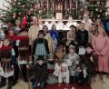 Bild: Kunz
Zur Kinderchristmette hatte Gemeindreferentin Claudia Stöckl ein Krippenspiel vorbereitet, das die Zeitspanne vom Propheten Jesaja bis zur Geburt in der Krippe von Bethlehem umfasste.