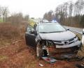 Bild: jma
Der Toyota des 29-Jährigen ist nach dem Unfall völlig zerstört.