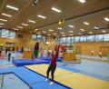 Bild: bk
Mehr als 80 Kinder tummeln sich an Heiligabend unter Aufsicht der TSG-Mitglieder in der Turnhalle.