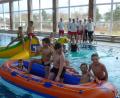 Bild: bk
Die Kinder hatten an Heiligabend Riesenspaß im Hallenbad.