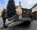 Bild: upl
Ende des Amberger Weihnachtsmarktes: Nach den Feiertagen werden die Buden abgebaut.