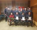 Bild: ast
Die Feuerwehr Oberwildenau verleiht Ehrenzeichen.