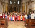 Bild: bey
Die Sternsinger sind in Vohenstrauß unterwegs.
