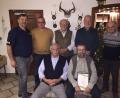 Bild: twg
Hinten von links nach rechts: Vorsitzender Josef Franz, Bürgermeister Hubert Kraus, Josef Rosenberger, Norbert Reger und Alfons Hacker
Vorne von links nach rechts: Hubert Spörrer und Ehrenmitglied Gerhard Würstl
