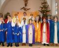 Bild: bey
Die Sternsinger aus Burkhardsreuth.