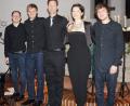 Bild: weu
Zum dritten Male treten Florian Sorgenfrei, David Sorgenfrei sowie Alexander Lottner, Felicitas Mandon und Jonas Sorgenfrei (von links) in der Auferstehungskirche auf.