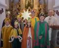 Bild: nib
In Högling schickte Ruhestandspfarrer Johann Schächtl die Sternsinger auf den Weg.