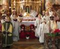 Bild: sck
Die Michelfelder Sternsinger bei der abschließenden Familienmesse am Dreikönigstag.
