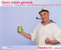 Bild: exb
Dr. Josef Pürner, Arzt mit jahrzehntelanger Erfahrung, mimt das Kraftpaket Popeye, samt Spinat.